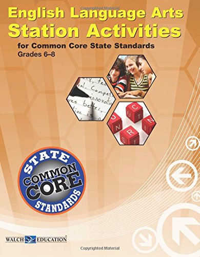 6th-8th Grade Common Core ELA Station Activities - English Language Arts Learning Games & Classroom Resources for Middle School | Perfect for Homeschooling & Interactive Lessons