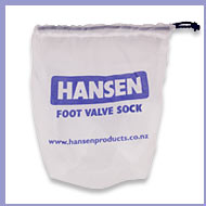 Hansen Fine Mesh Sock Suits for 50mm & 63mm Foot Valves - Durable Protection for Irrigation Systems, Pumps & Water Filtration Applications