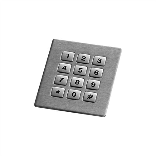 Grafos Steel 12-Key Numeric Keypad - Durable Metal Number Pad for Data Entry, Accounting & Gaming (Black) | Perfect for Office, Home & Programming Use
