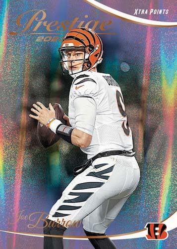 2023 Panini Prestige Football Trading Cards Mega Box - 42 NFL Collectible Cards with Rookies Like CJ Stroud, Will Levis & More | Perfect for Sports Memorabilia Collectors, Fantasy Football Fans & Gift Giving