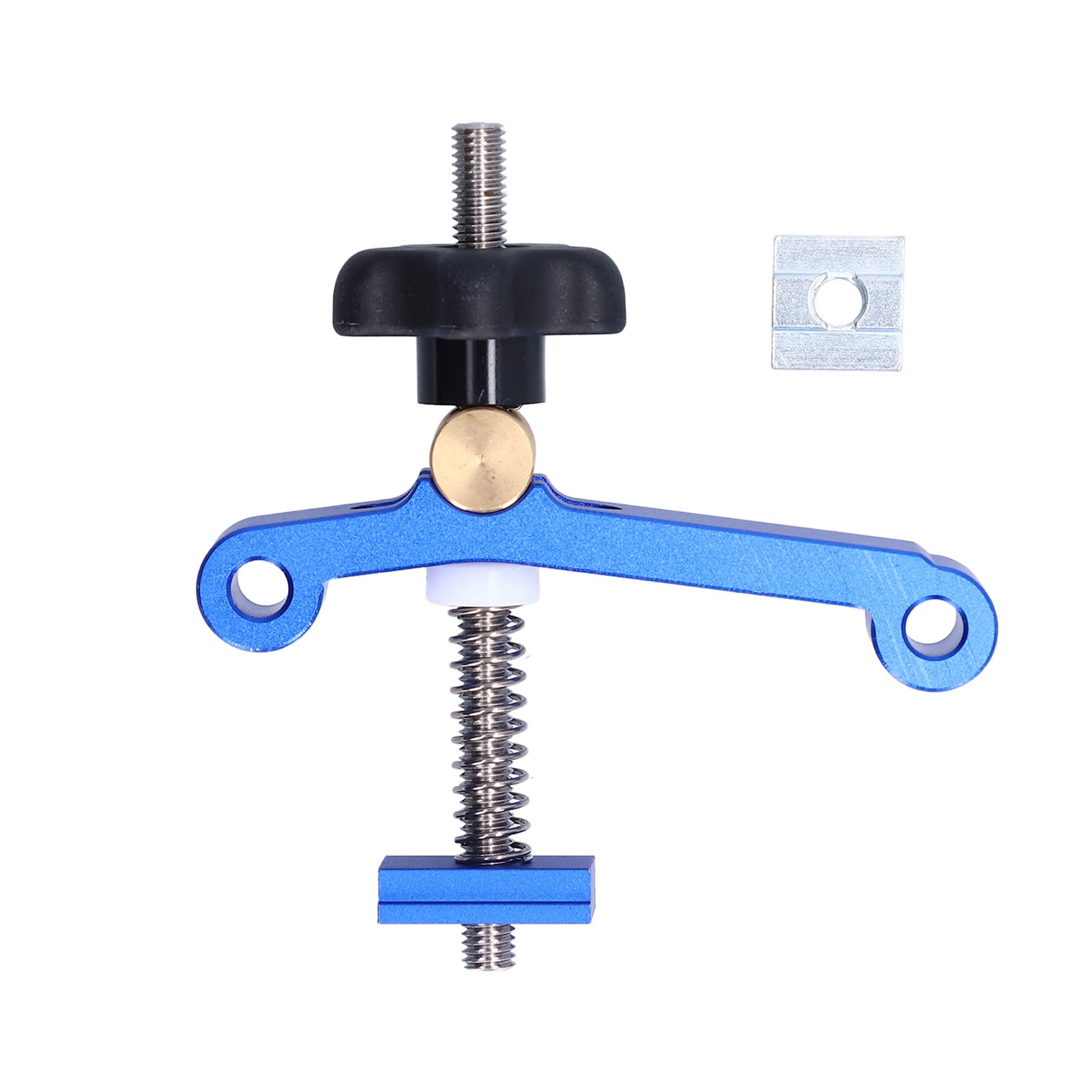 Press Plate Clamp for CNC Milling & Engraving Machines - Heavy Duty Fixture Fastening Platen for Router Work - Ideal for Woodworking, Metal Fabrication & Precision Engraving Projects
