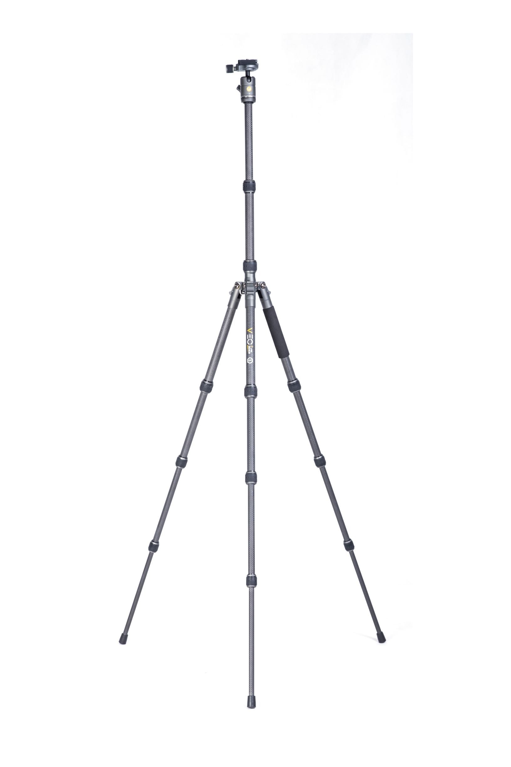 VEO 3 GO 204AB Professional Aluminum Camera Tripod & Monopod with Ball Head - Bluetooth Remote Control for DSLR/Smartphone - Perfect for Travel, Vlogging & Outdoor Photography (SPC)