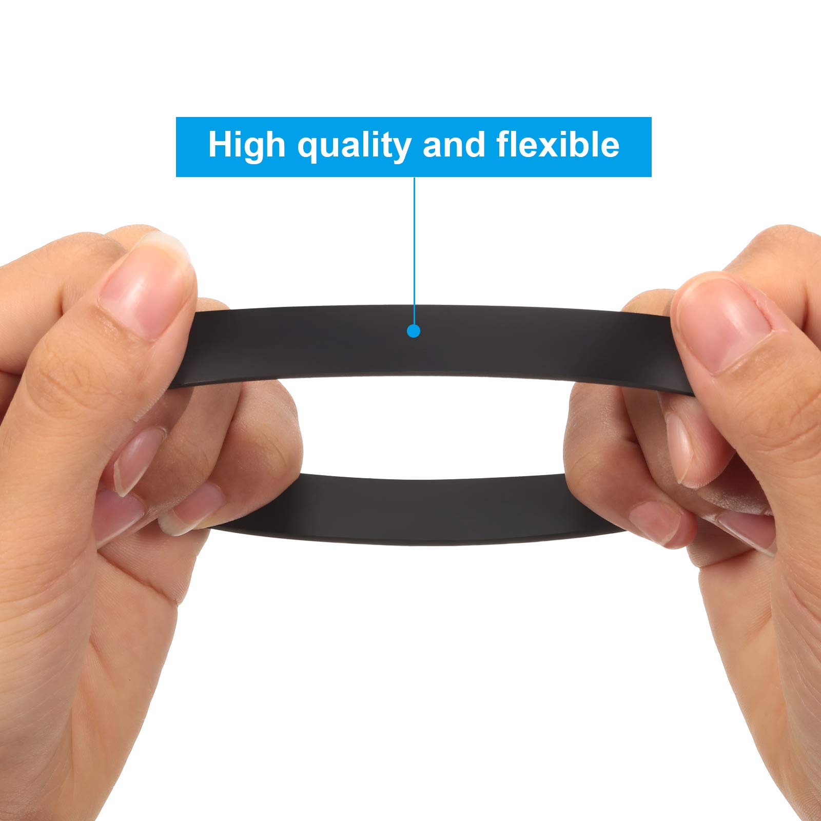 Honoson 6-Pack Replacement Belts for Dirt Devil Royal Upright Vacuum Cleaner - Compatible with Style 15 - Durable Vacuum Accessories for Home Cleaning & Maintenance