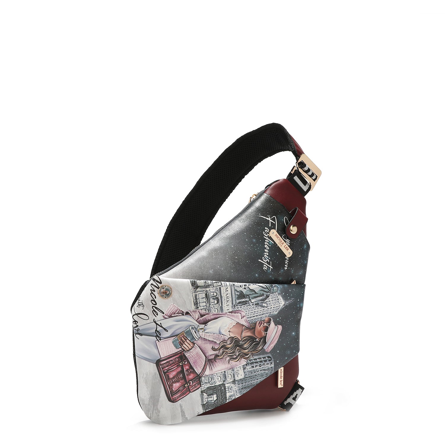 Miranda Sling Backpack - Lightweight & Durable Crossbody Bag for Men & Women - Perfect for Travel, Hiking, and Everyday Use