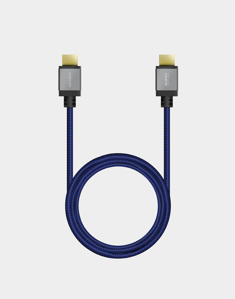 FibraTough 6.6ft High Speed HDMI Cable 4K 60Hz HDR - Premium Gold-Plated Connectors for Home Theater, Gaming & Streaming Devices