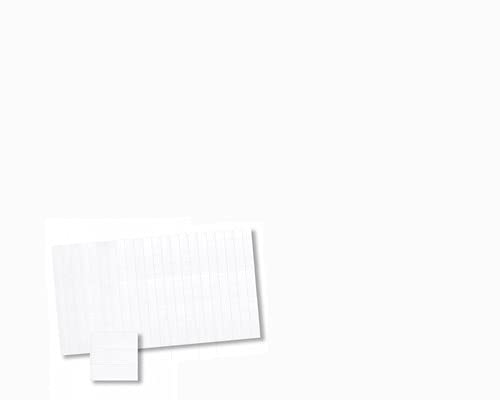 White Ceramic Floor Tile for Dollhouse Miniatures - DIY Miniature House Decor, Mini Tile Flooring for Doll Rooms & Model Train Scenes