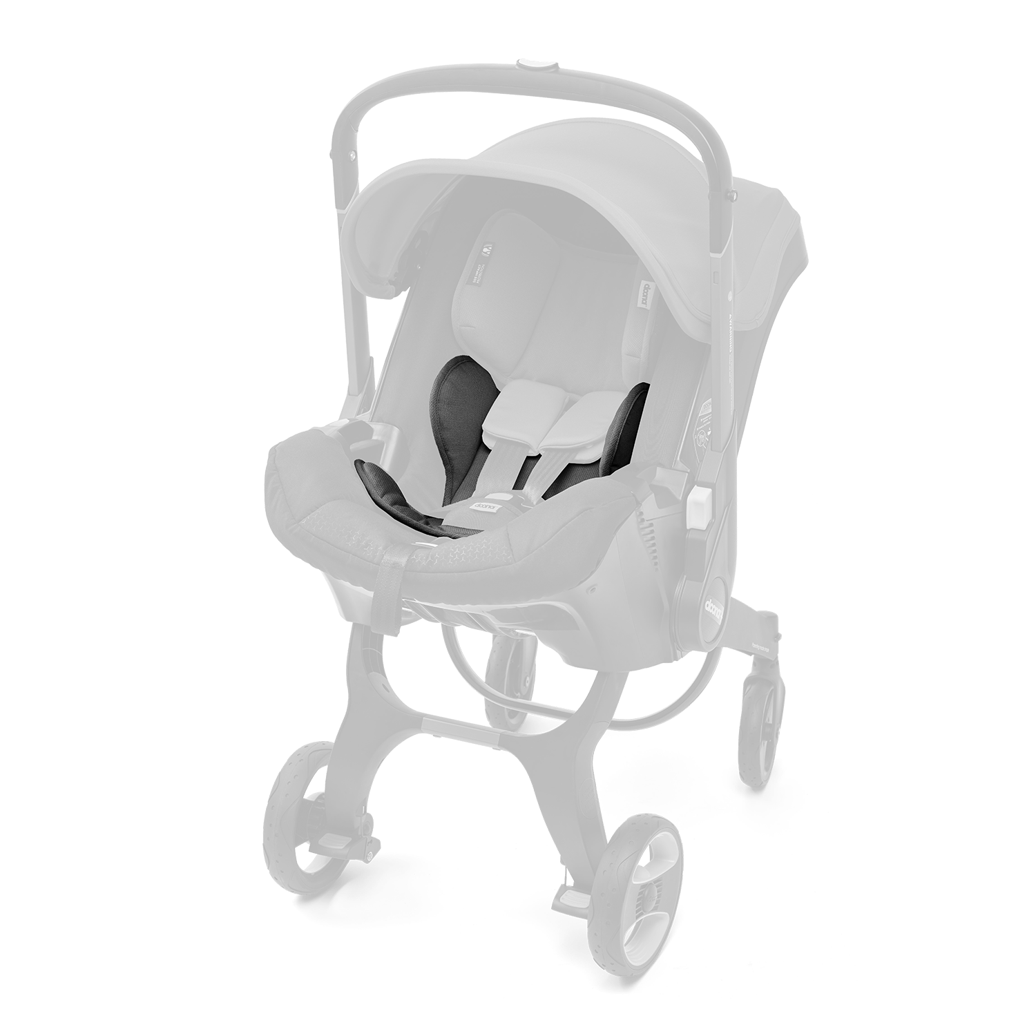 Doona Infant Car Seat Insert Replacement - Soft & Breathable Baby Support for Doona Stroller & Car Seat - Perfect for Newborns, Infants & Toddlers