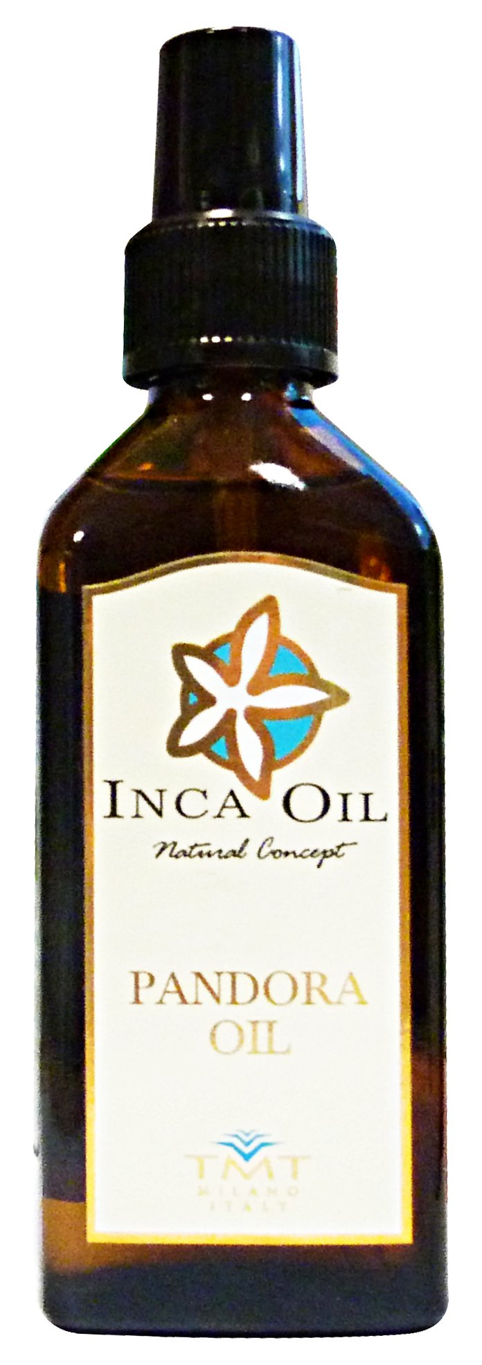 INCA OIL Pandora Nourishing Hair Oil 100ml - Natural Hair Treatment for Dry, Damaged & Frizzy Hair - Perfect for Daily Hydration, Styling & Split Ends Repair