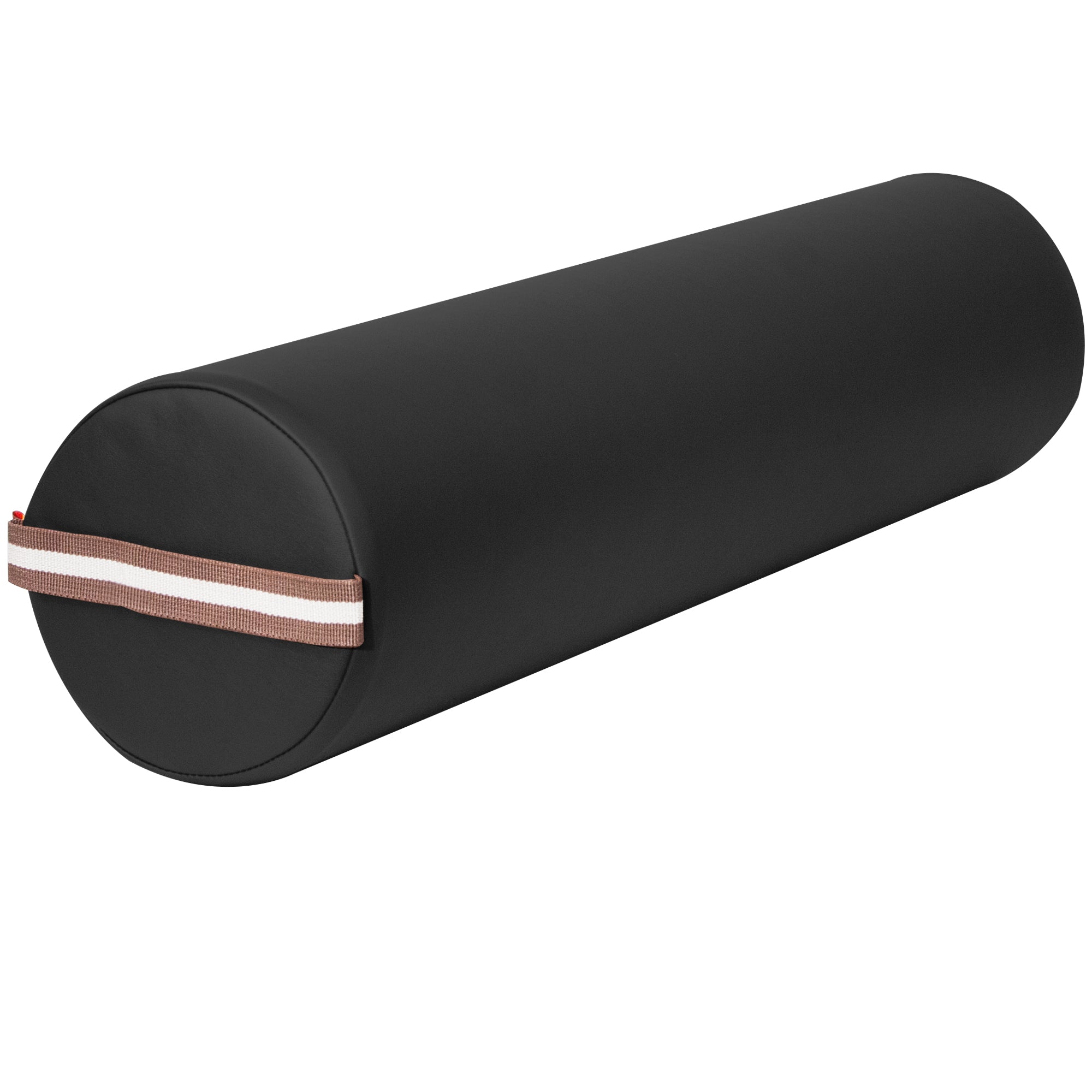 Master Massage Extra Large 9x26 Full Round Bolster for Massage Table - Black | Professional Massage Therapy Support Pillow for Chiropractic, Spa, and Home Use