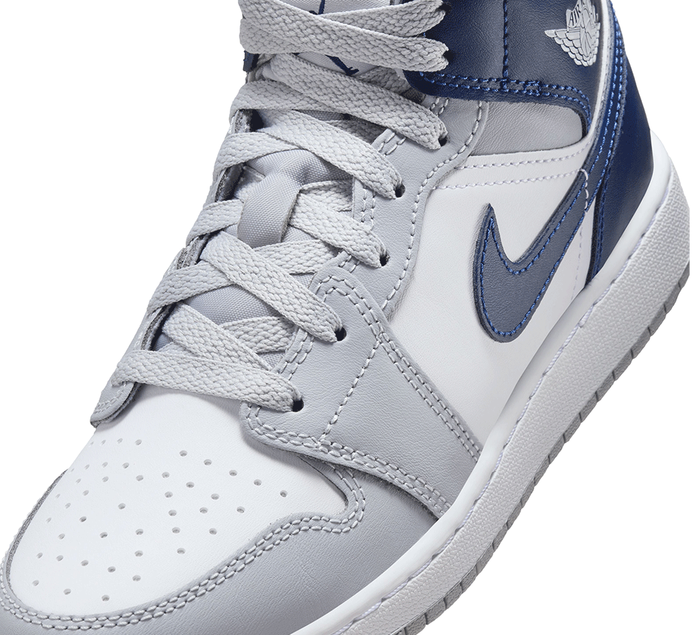 Air Jordan 1 Mid GS Basketball Shoes for Kids - Stylish Sneakers for School, Sports & Everyday Wear