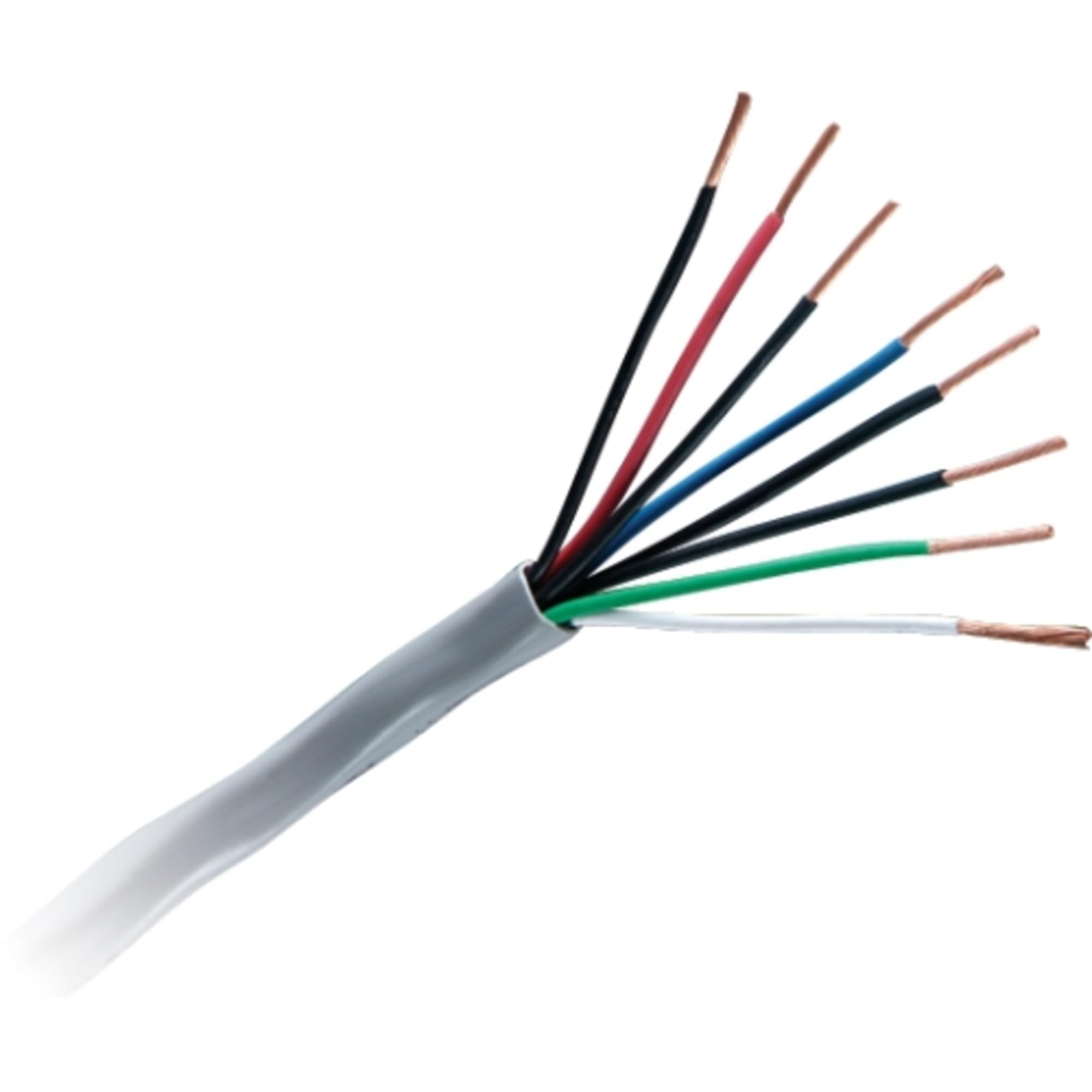 18/2 Stranded Jacket CL2R 1 Meter Box Gray - UL Listed Electrical Wire for Home Theater, Security Systems & DIY Electronics Projects