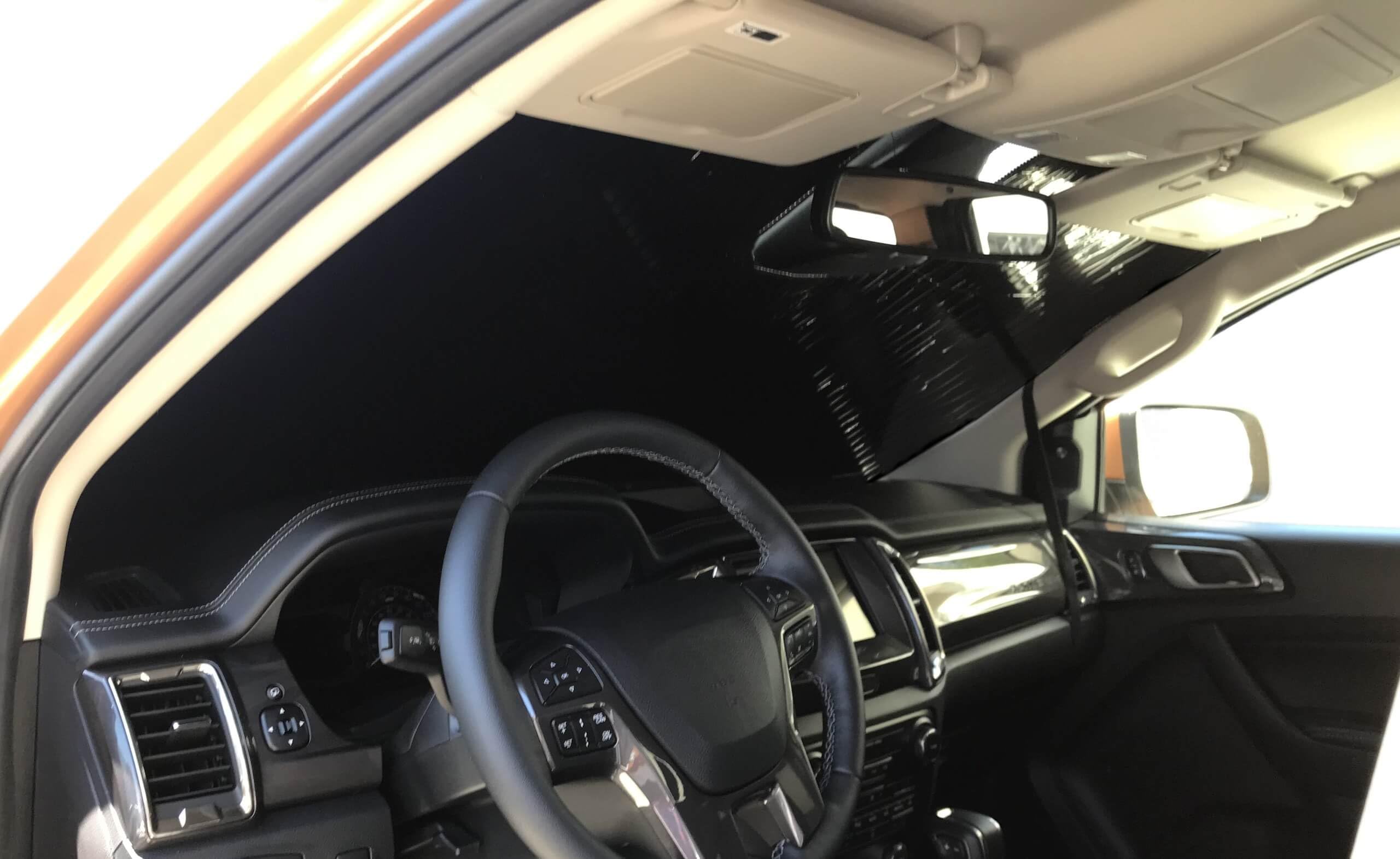 Custom Fit HeatShield Windshield Sun Shade for Mercedes-Benz C-Class (W202) Wagon 1994-2000 | UV Protection & Heat Reduction | Gold Series | Perfect for Parking, Road Trips & Summer Protection