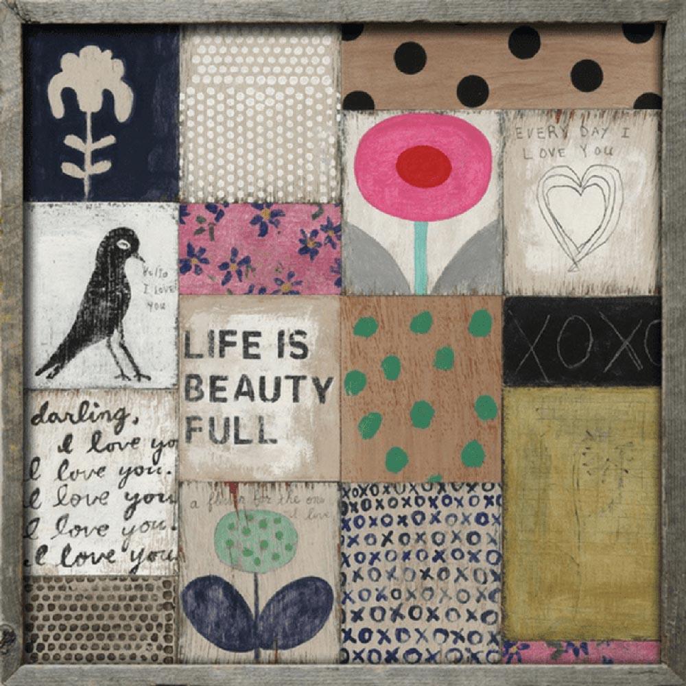 Collage #1 Art Print - Modern Wall Decor for Living Room, Bedroom & Office | Unique Home Decor Gift Idea