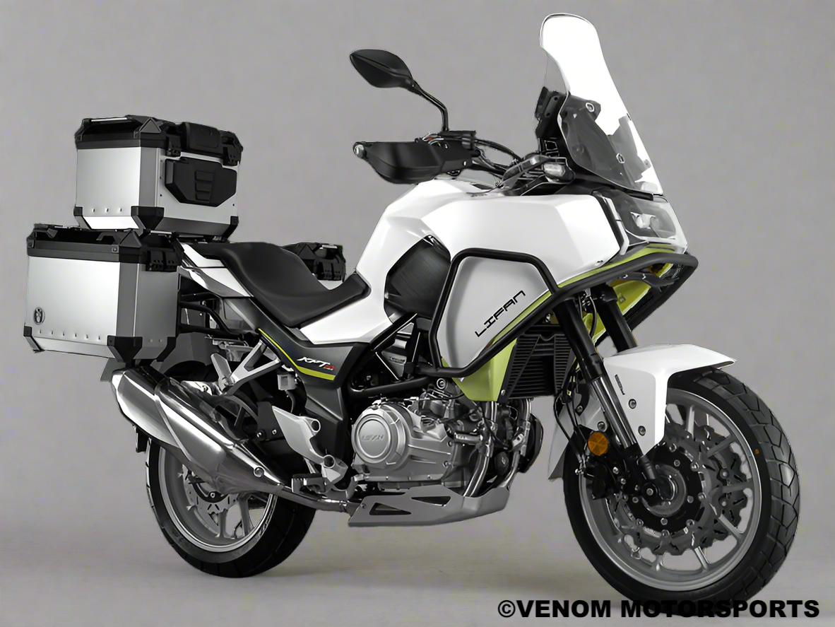 Lifan KPT 400 Adventure Motorcycle - 400cc Fuel Injected 6-Speed Off-Road Bike for Trail Riding & Long-Distance Touring