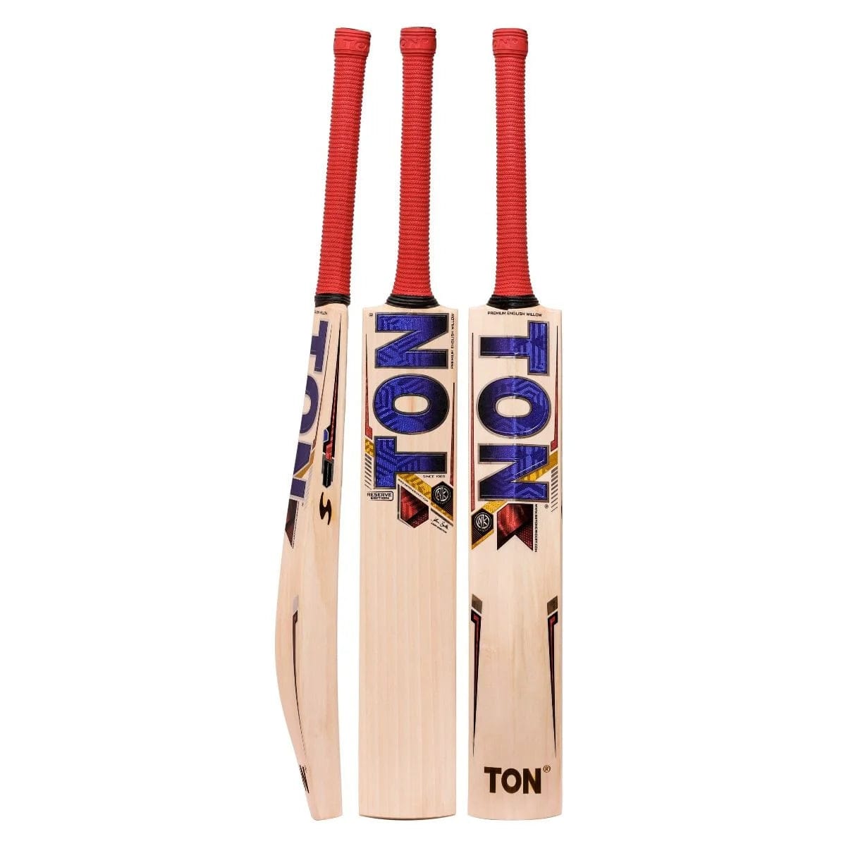 Premium SS Ton Reserve Edition Senior Cricket Bat - Lightweight & Durable for Professional Matches & Training - Perfect for Cricket Enthusiasts & Club Players
