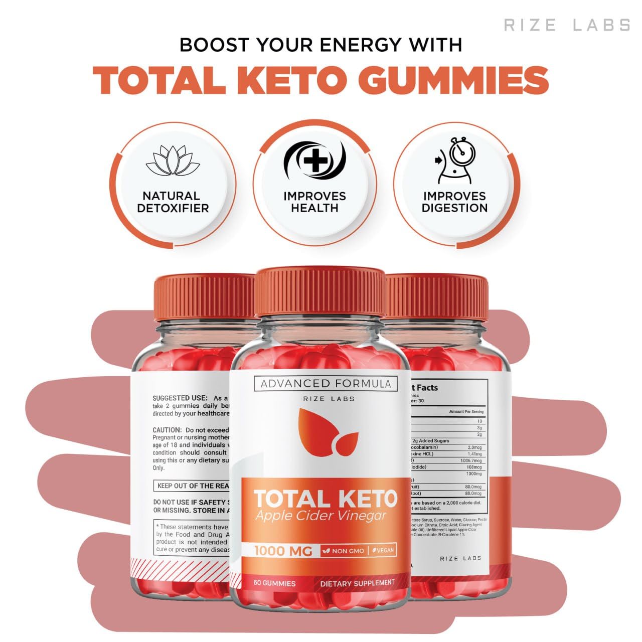 Premium Keto Gummies for Weight Loss - Maximum Strength Belly Fat Burner Supplement (180 Gummies, Pack of 3) | Supports Ketosis & Energy Boost | Ideal for Low-Carb Diet & Fitness Routines