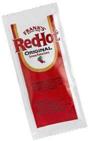 Frank's RedHot Original Cayenne Pepper Hot Sauce Pouch - Perfect for Wings, Pizza & Cooking - Spicy & Flavorful Condiment