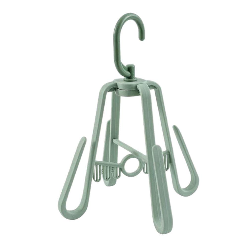 2-Pack Multifunctional Foldable Shoe Rack - Windproof Rotating Drying Rack for Sneakers, Boots & Sandals | Space-Saving Home Storage Organizer (Green) - Perfect for Laundry Rooms, Balconies & Small Apartments