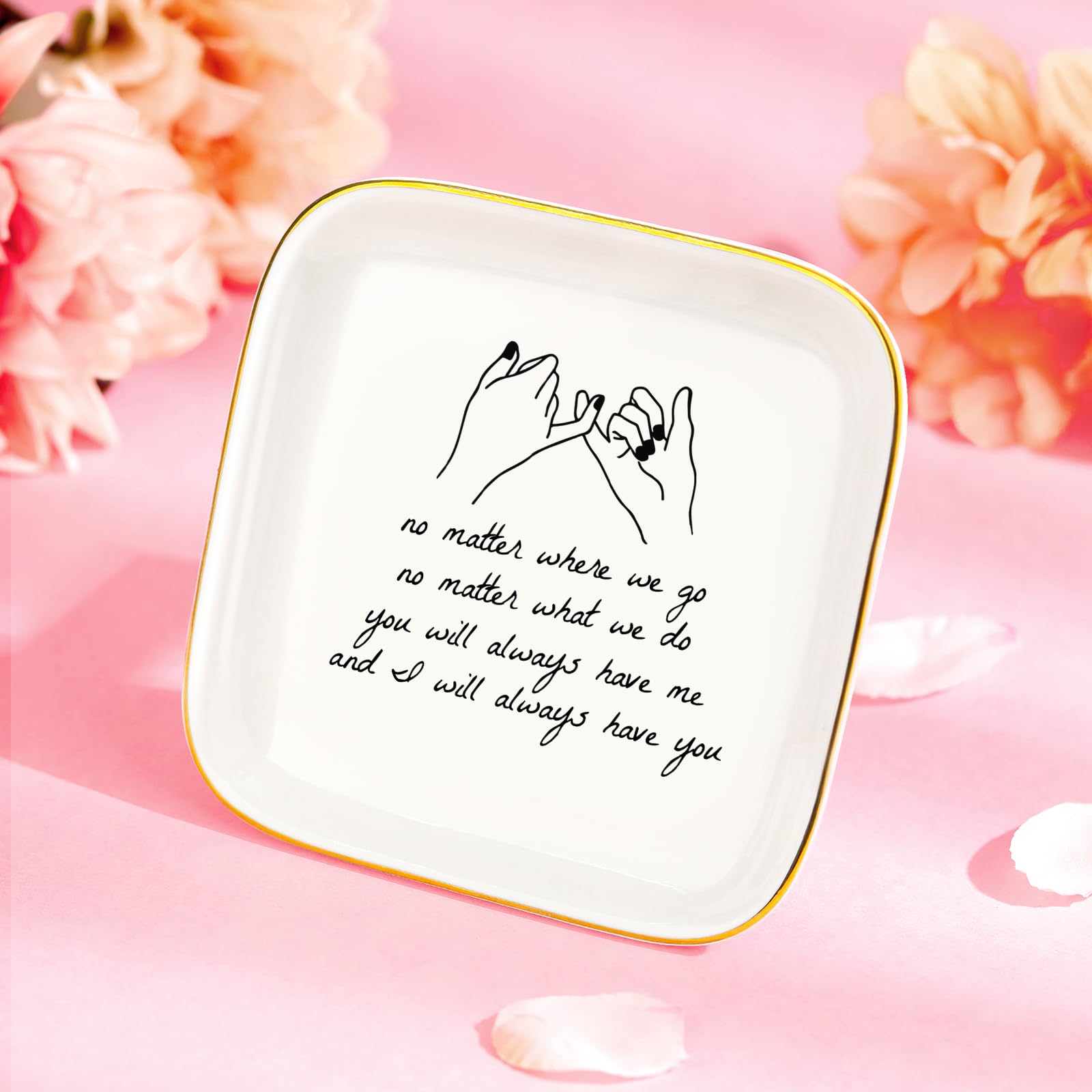 Looca Best Friend Birthday Gift Basket for Women - Thoughtful Friendship Gifts for Her, BFF, Soul Sister | Perfect for Anniversaries, Galentine's Day & Long Distance Friends