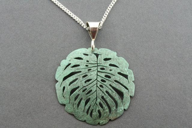 Vintage Copper Patina Pendant Necklace - 55cm Link Chain for Women - Perfect for Boho, Gothic & Vintage Fashion Outfits