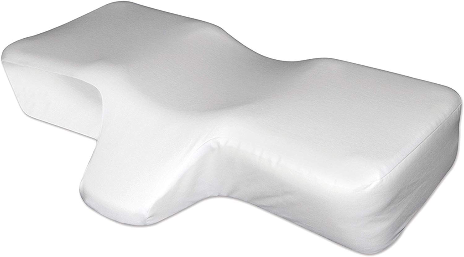 Therapeutica Orthopedic Sleeping Pillow for Neck Pain Relief - Medium Firm Support for Side, Back & Stomach Sleepers - Perfect for Home, Travel & Office Use