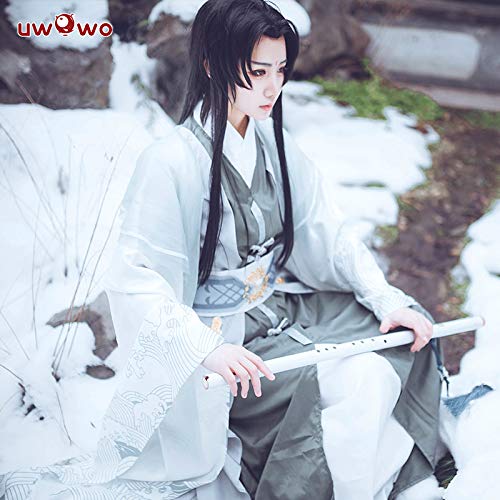 Dream Set Bihai Yuxi Cosplay Costume - Ancient Chinese Style Men's Hanfu Outfit for Cosplay, Halloween, and Themed Parties | Perfect for Anime Conventions, Role-Playing, and Historical Reenactments