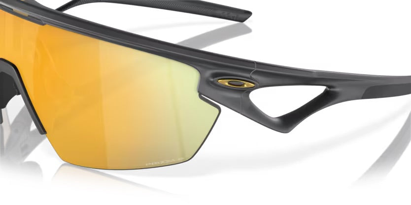Oakley Sphaera Matte Carbon Sunglasses with Prizm 24k Polarized Lenses - Premium Sports & Driving Shades for Outdoor Activities