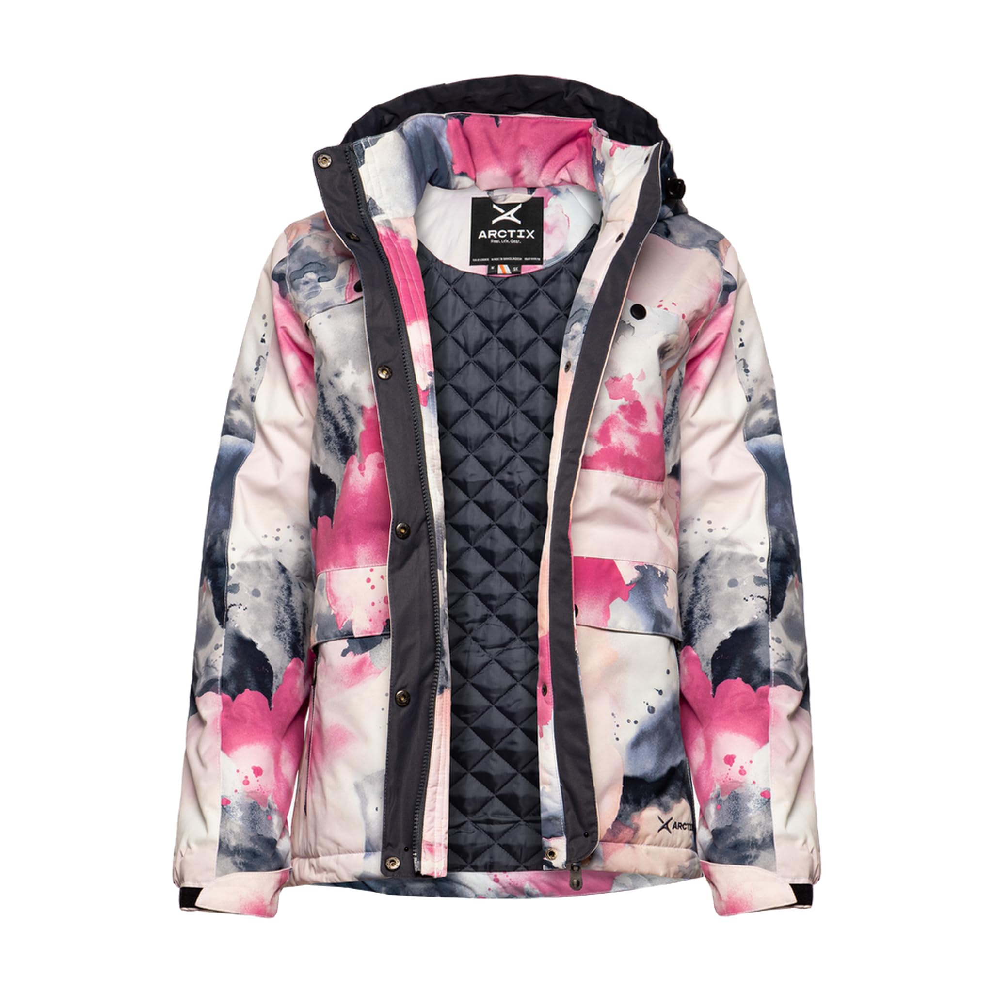 ARCTIX Women's Daybreak Insulated Winter Jacket - Waterproof Warm Coat for Skiing, Snowboarding & Outdoor Activities