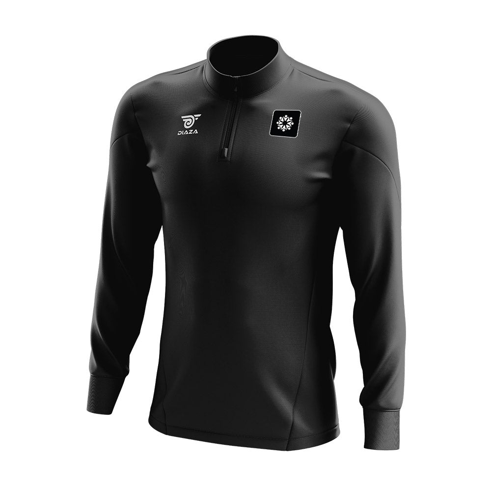 Miami International Academy 3/4 Sleeve T-Shirt - Black Cotton Casual Top for Men | Perfect for School, Gym & Everyday Wear