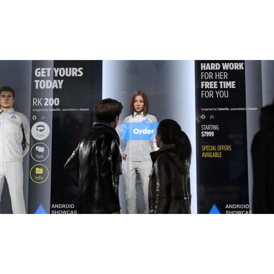 Detroit: Become Human PS4 Game - Interactive Story Adventure | Thrilling Sci-Fi RPG for PlayStation 4 | Perfect for Fans of Choice-Based Gaming & Futuristic Narratives