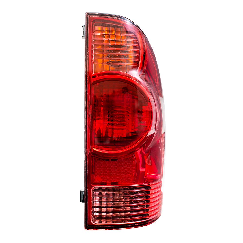 Brock Replacement Tail Lights for 05-15 Pickup Truck - Driver & Passenger Side (8156004150, 8155004150) | Durable LED Lights for Improved Night Visibility & Safety