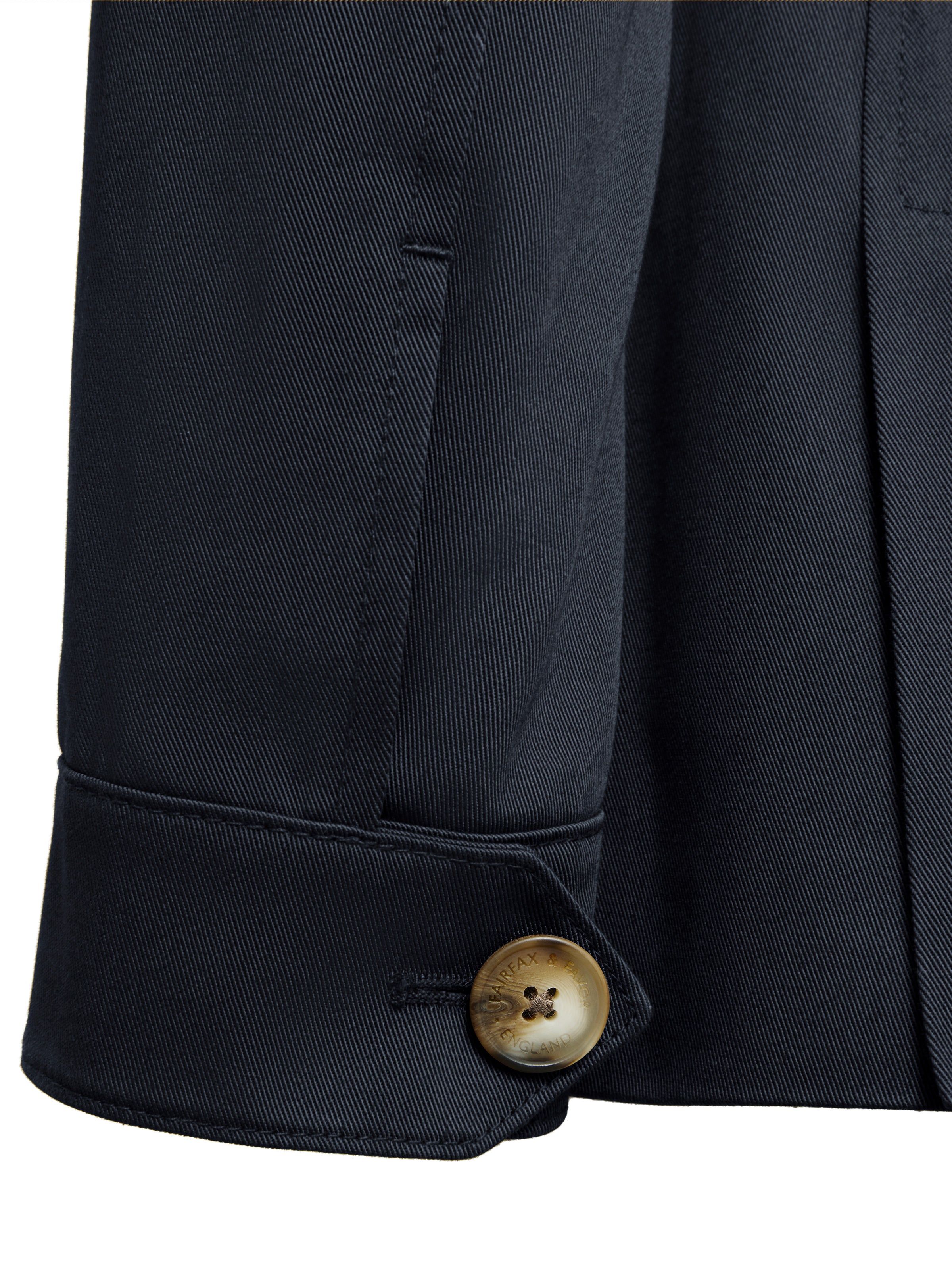 Savannah Safari Jacket for Men - Navy Blue Cotton Drill Workwear - Perfect for Outdoor Adventures, Travel & Casual Wear
