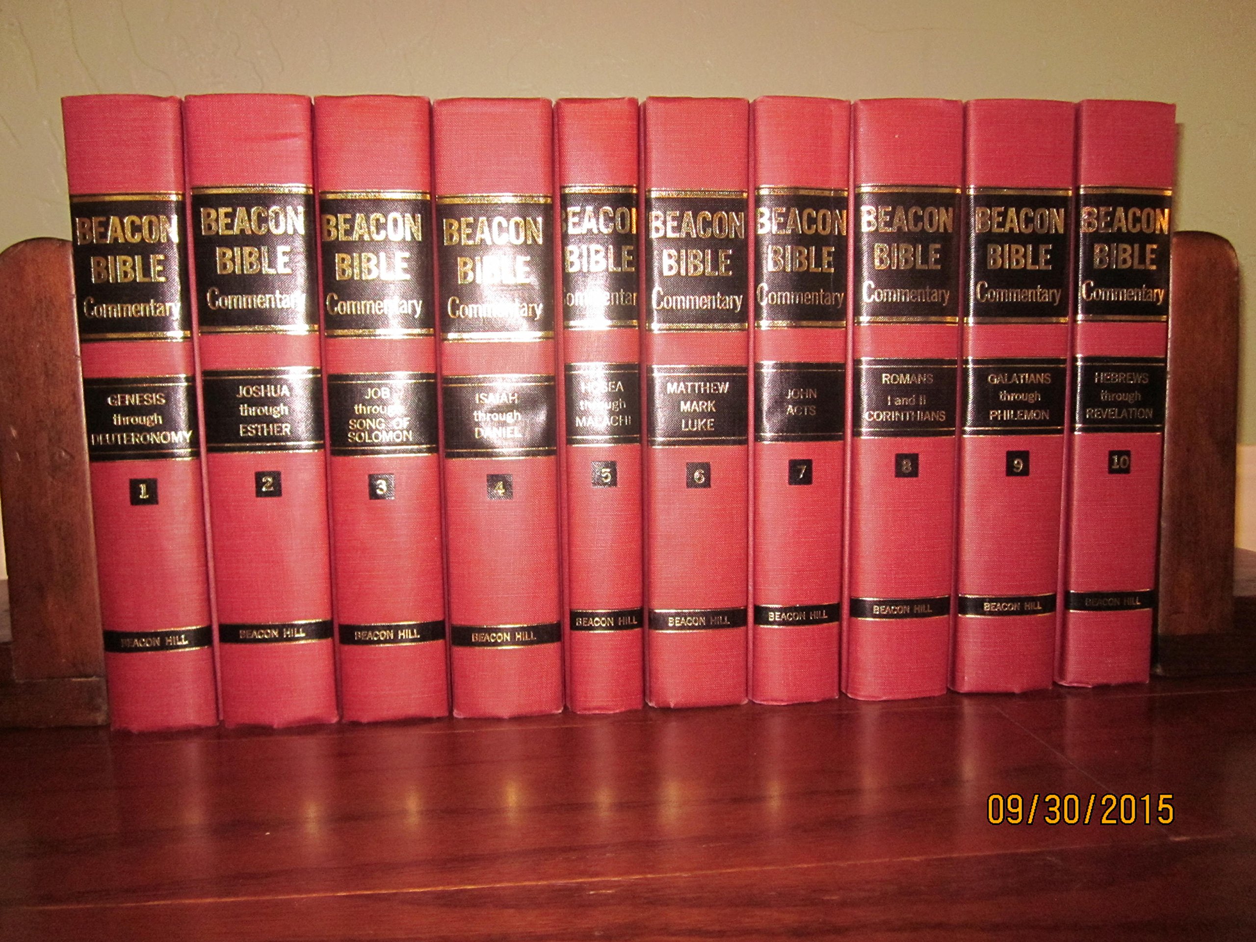 Beacon Bible Commentary - 10 Volume Set | Comprehensive Biblical Study & Reference for Pastors, Teachers & Students | Perfect for Sermon Prep, Bible Study & Academic Research