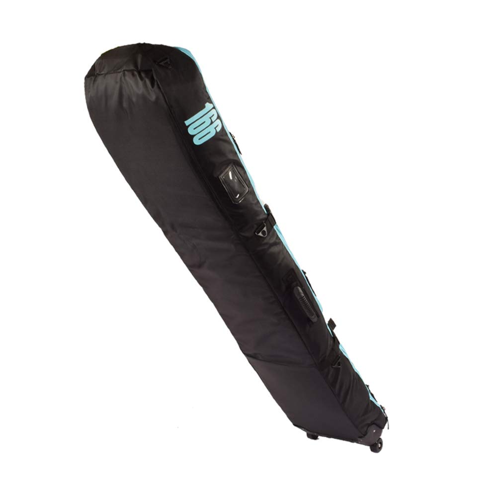 Premium Padded Ski Boot & Helmet Bag with Wheels - Large Snowboard Travel Bag for Skiing, Snowboarding & Winter Sports Gear Storage - Perfect for Air Travel, Resort Trips & Equipment Transport