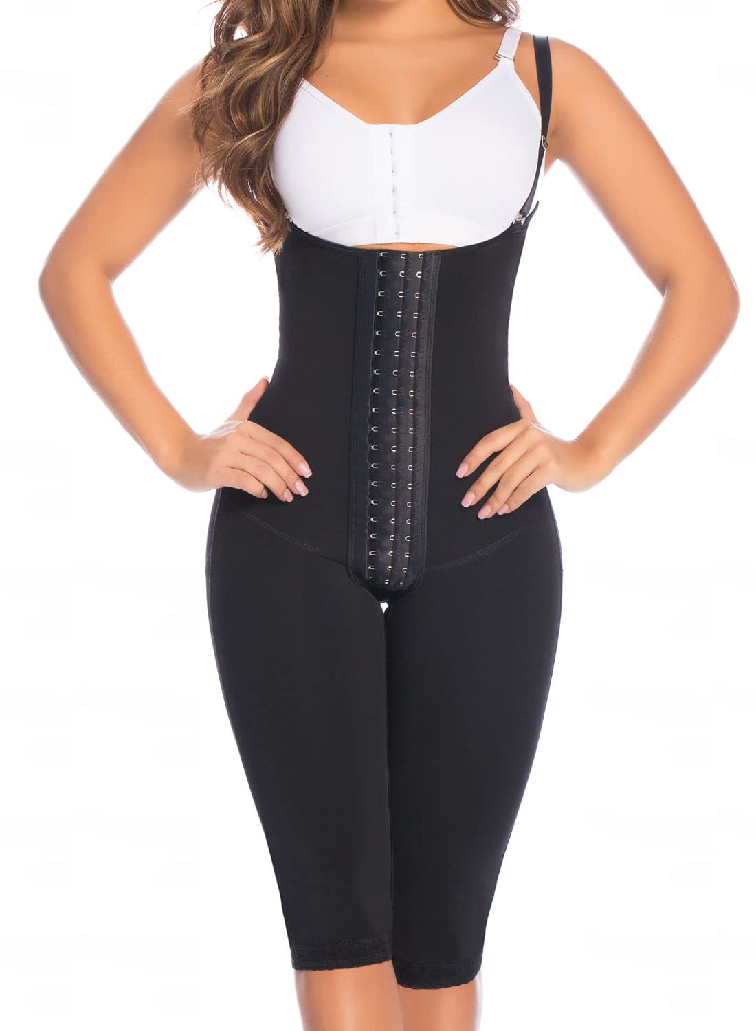 DELIÉ by Fajas DPrada 09047 Colombian Postpartum Girdle - Full Body Shaper for Women | Post-Surgery Recovery, Slimming & Waist Training Shapewear for Everyday Wear