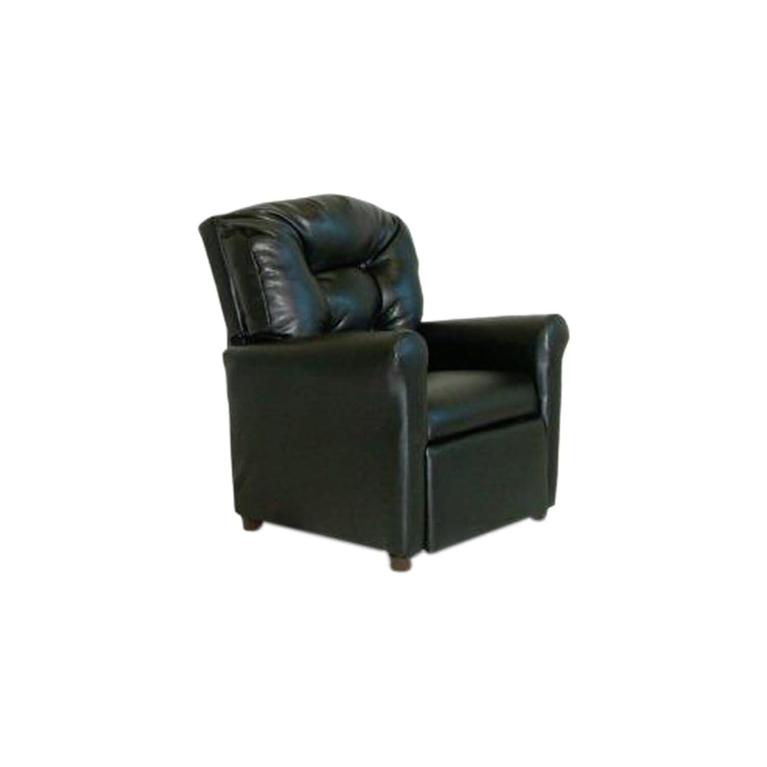 Premium Black Leather-Like Cup Holder Recliner for Sofa & Chair - Perfect for Living Room, Office, and Car Use