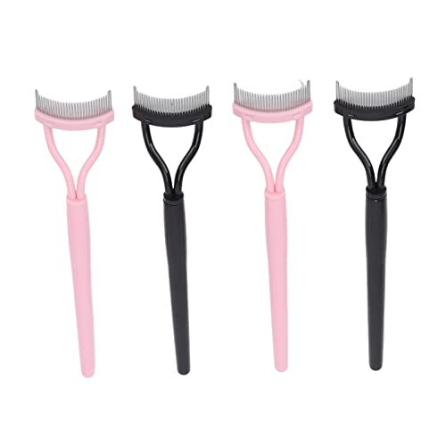 Stainless Steel Eyelash Comb & Mascara Separator - Travel-Friendly Lash Brush for Clump-Free Lashes | Perfect for Makeup Kits, Salons & On-The-Go Beauty