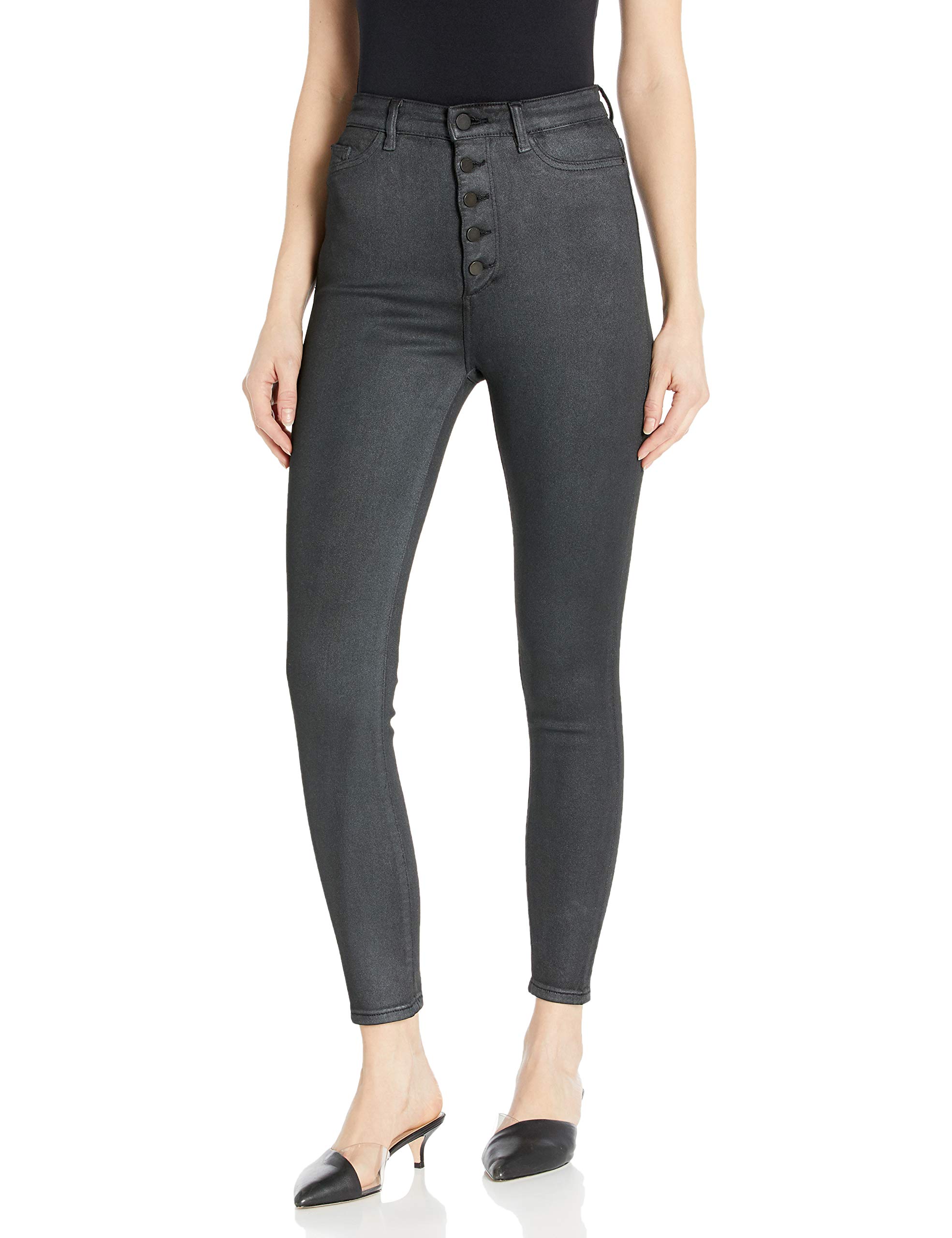 DL1961 Women's Chrissy Instasculpt High Rise Skinny Fit Ankle Jeans - Slimming Stretch Denim for Everyday Wear & Night Out