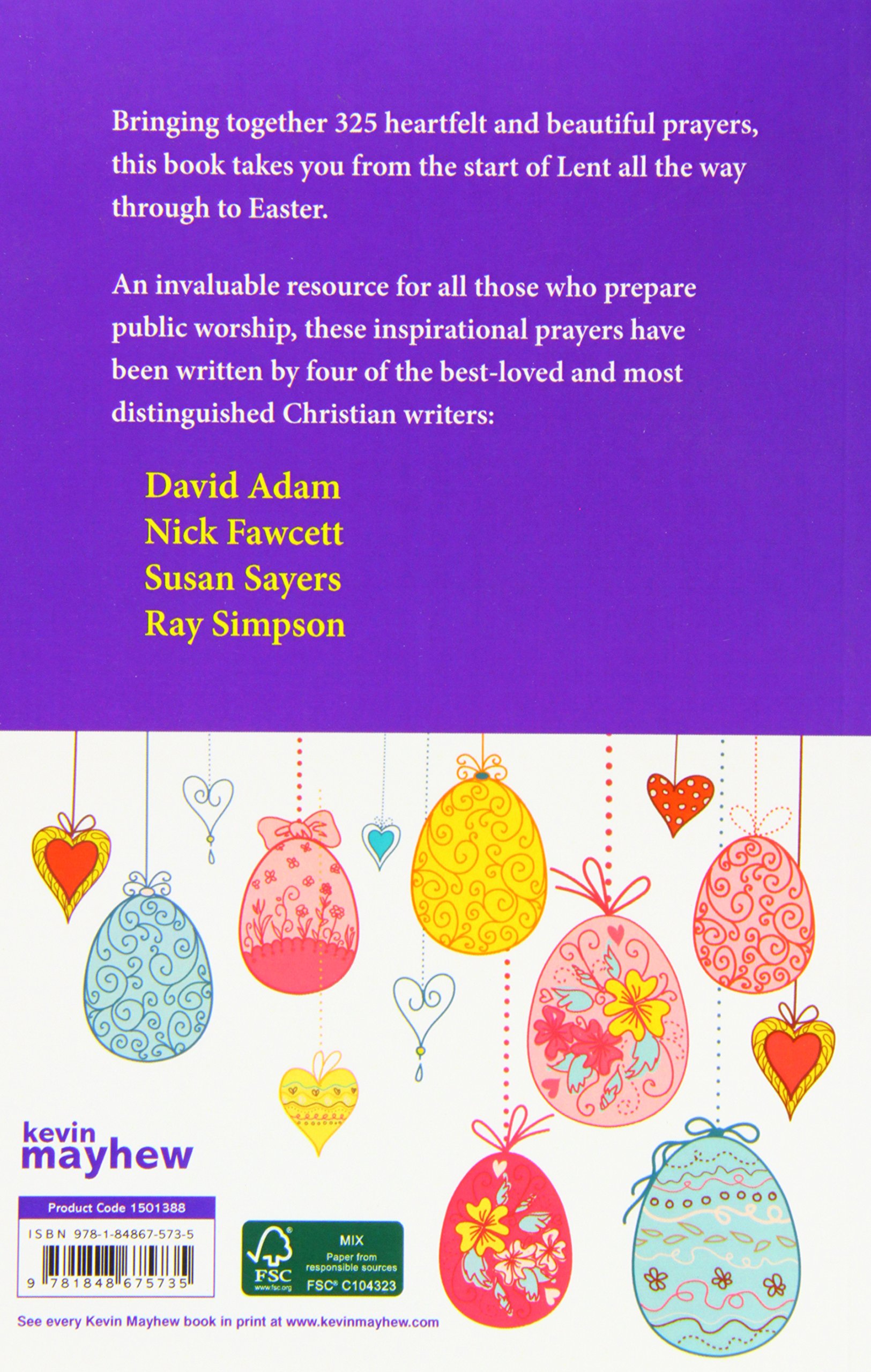 Christian Books: Prayers for Public Worship from Lent to Easter - Perfect for Church Services & Bible Study Groups