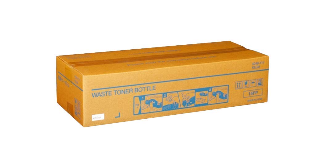 Original Konica Minolta OEM 4049111 Waste Toner Bottle for Bizhub C450 | Toner Disposal Collection Unit | Ideal for Office Printing & Recycling