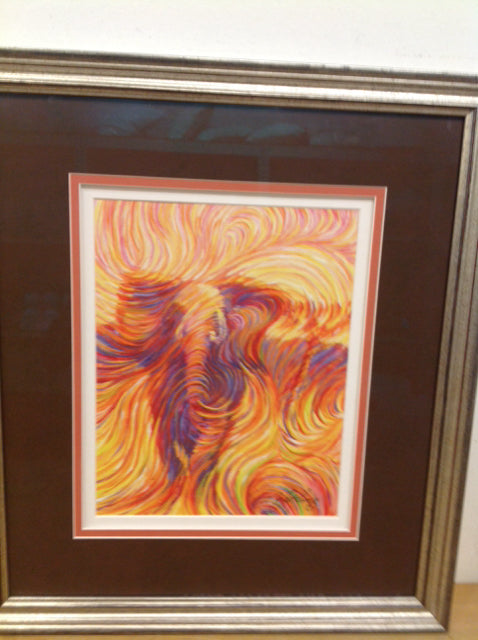 21 x 24 Signed Watkins Elephant Charge Giclee Art Print - Premium Wall Decor for Living Room, Office & Gallery Display