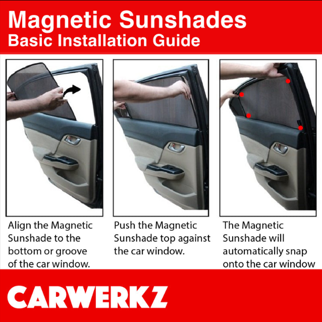 Custom Magnetic Sunshades for Toyota Noah Voxy Esquire 2014-2021 3rd Gen (R80) Hybrid MPV - DARKtech Window Shades by Dr Shadez | UV Protection & Heat Reduction for Family Road Trips & Daily Commuting