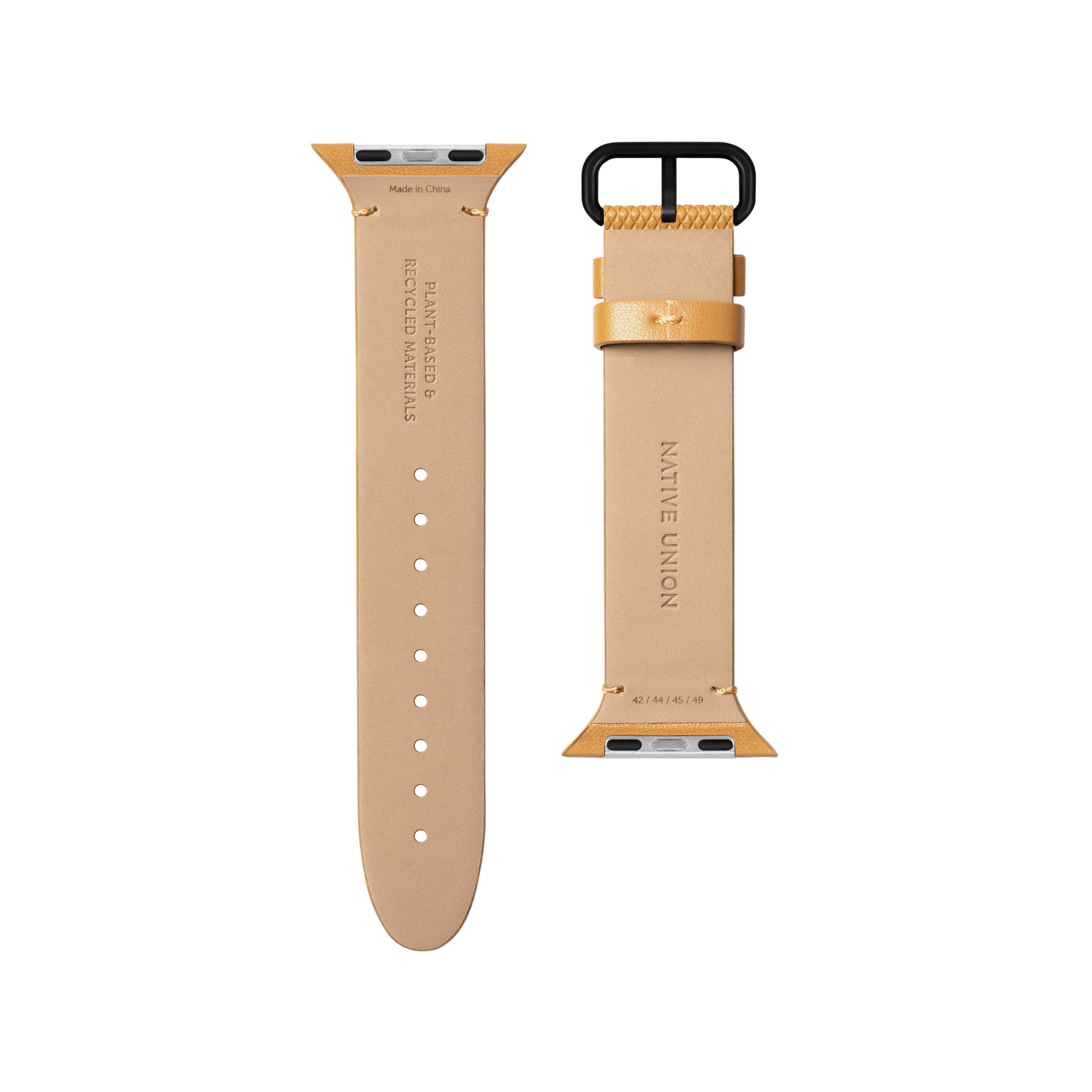Classic Watch Band Replacement - Premium Leather Strap for Apple Watch, Fitbit & More | Perfect for Workouts, Office & Everyday Wear