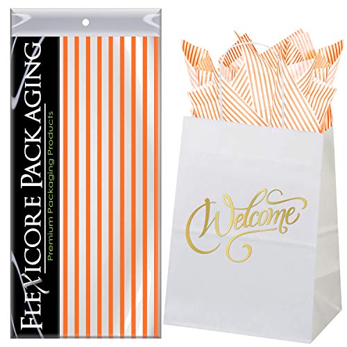 Orange Pin Stripe Pin Stripe