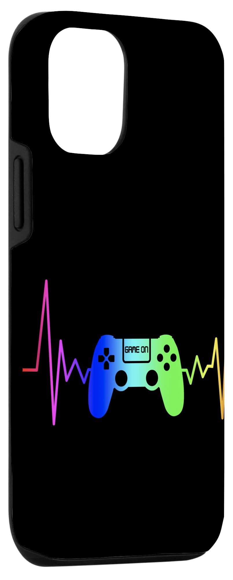 iPhone 12/12 Pro Gaming Controller Case - Durable Black Protective Cover for Gamers & Tech Enthusiasts | Perfect Gift for Mobile Gamers & Computer Users