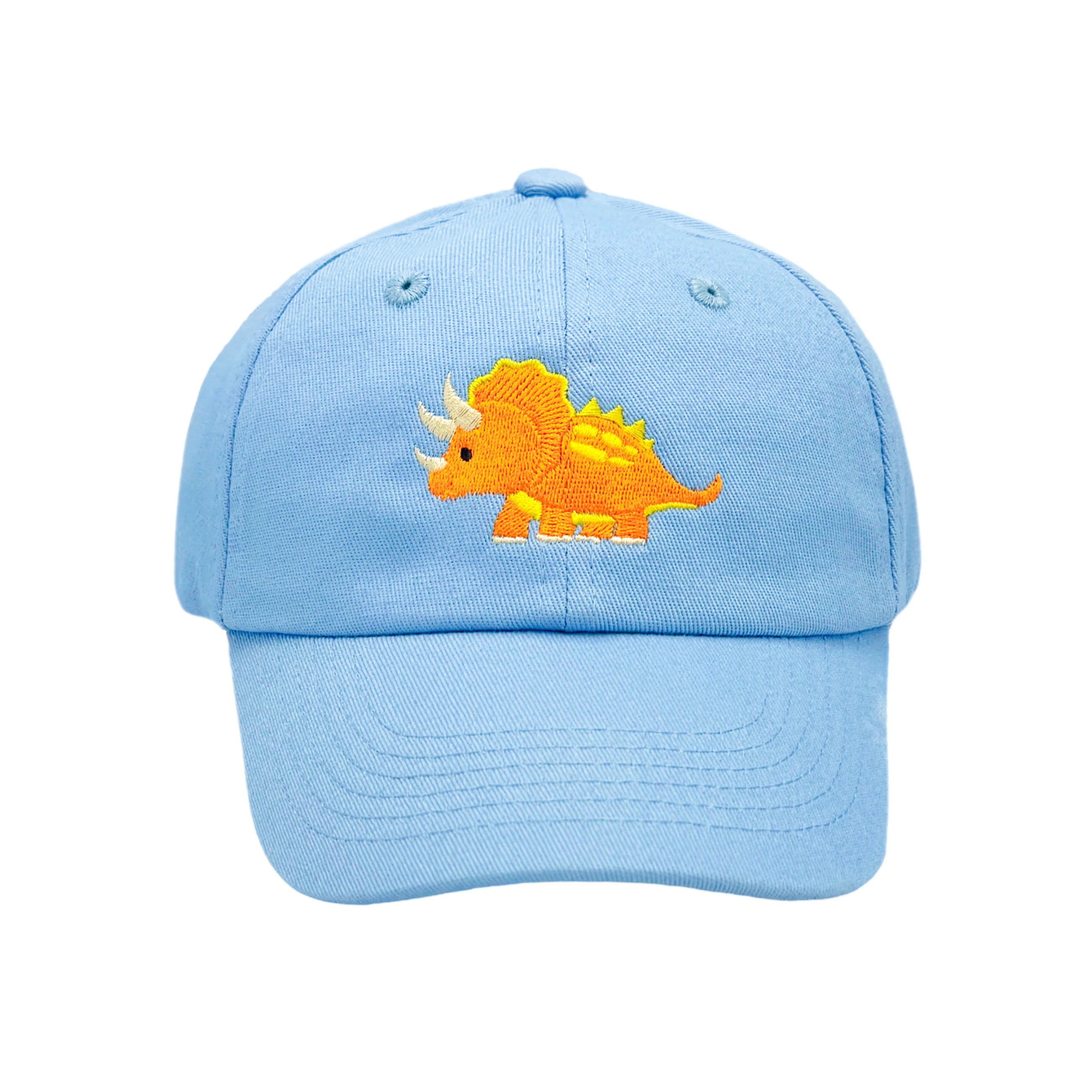 Stylish Triceratops Baseball Cap for Kids - Dinosaur Themed Adjustable Hat for Outdoor Play, Sports & Costume Parties