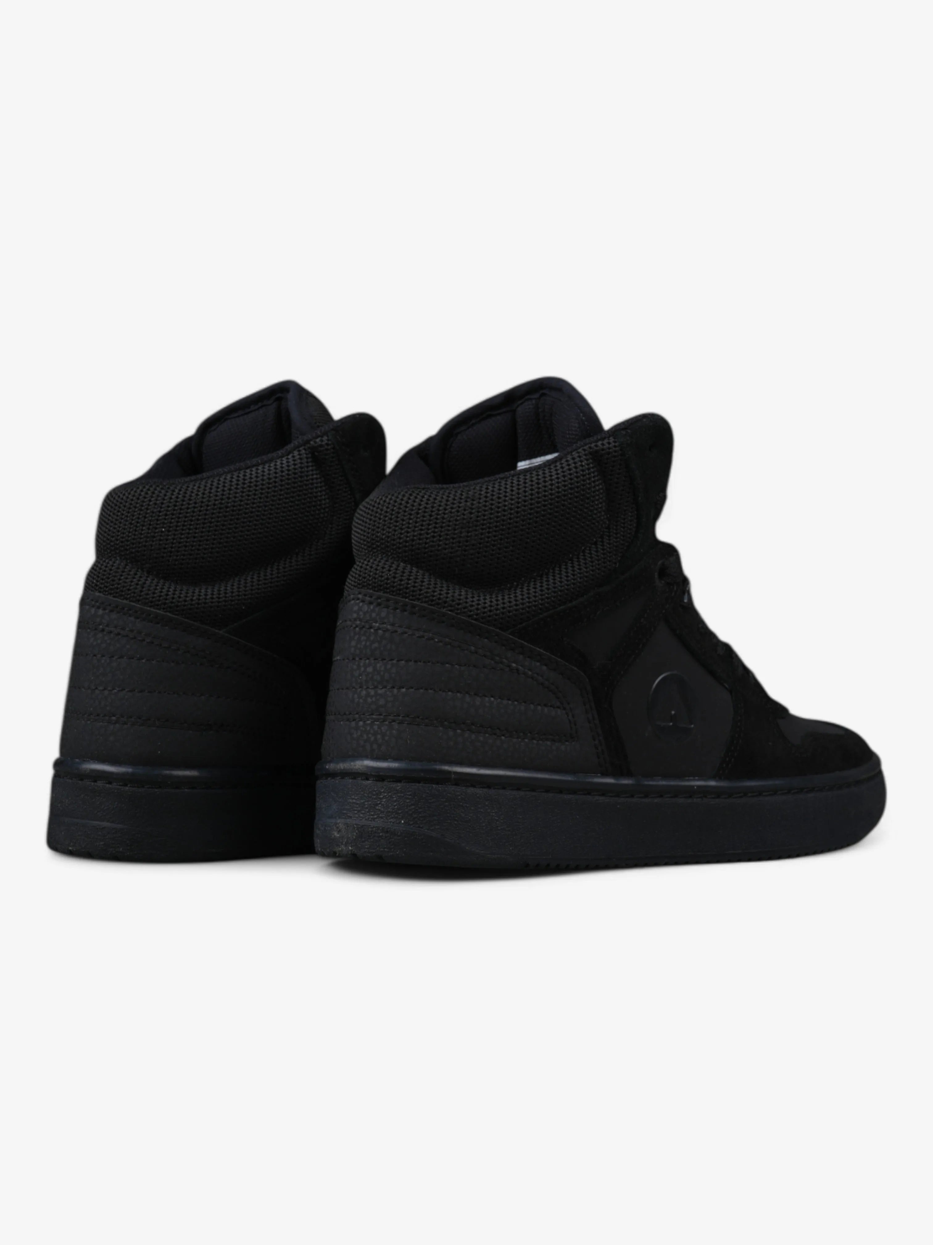 Airwalk Brick Black Sneakers for Men - Comfortable Casual Shoes for Walking, Running & Everyday Wear