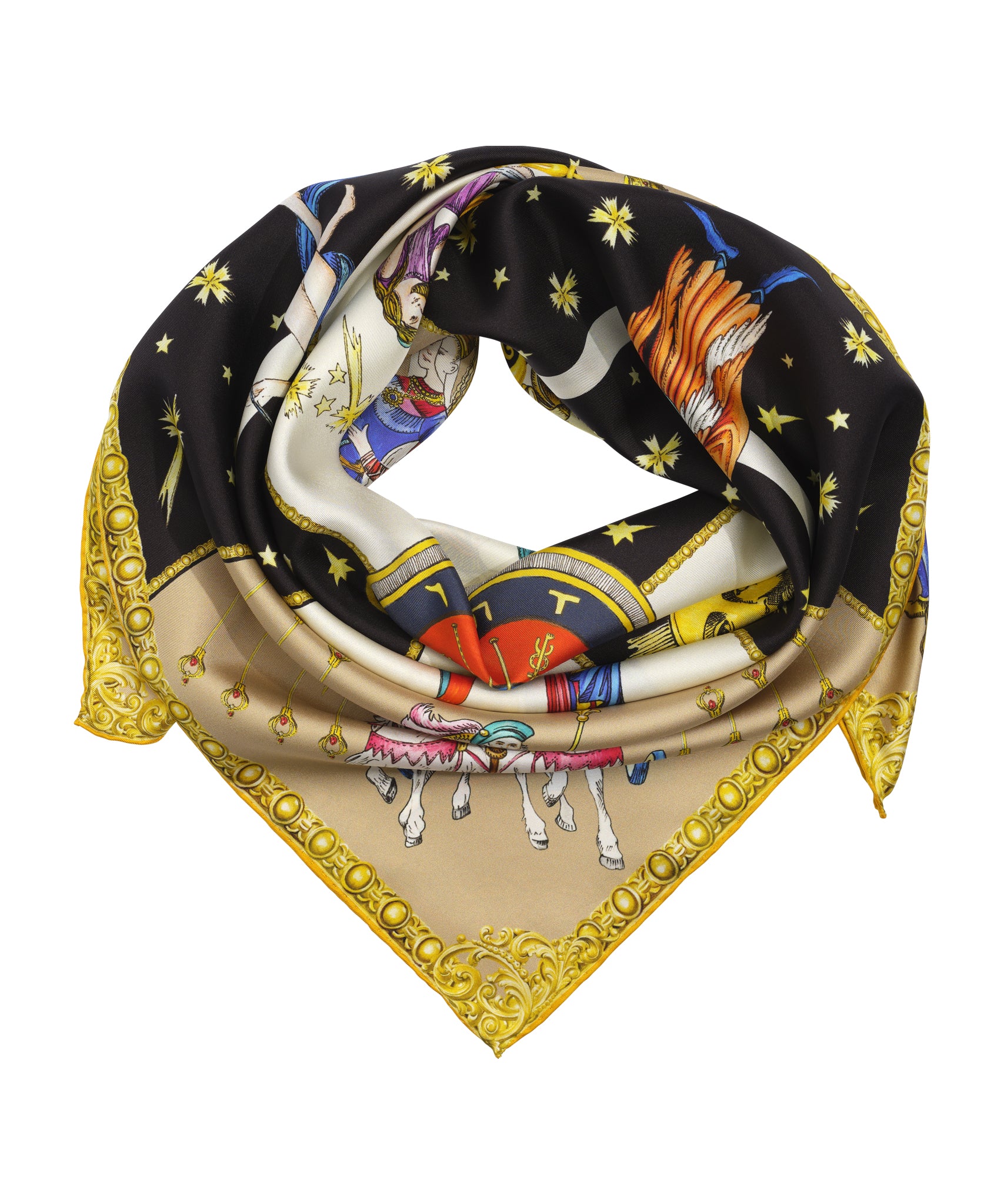 35 Silk Square Scarf - Elegant Fashion Accessory for Women | Perfect for Gifts, Parties & Special Occasions