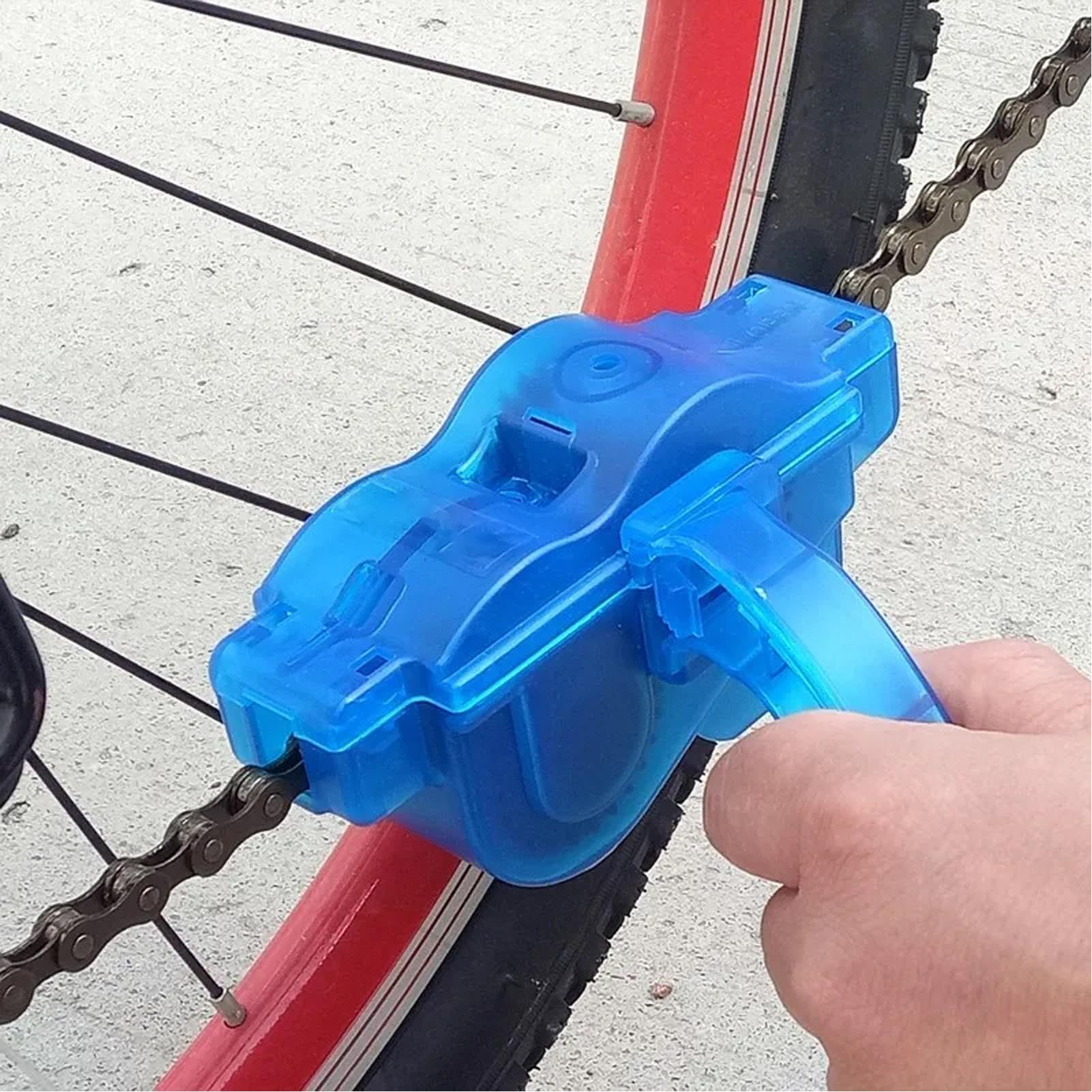 Park Chain Scrubber - Bike Chain Cleaning Brush Tool | Portable Bicycle Chain Cleaner for Effective Maintenance | Perfect for Road Bikes, Mountain Bikes & Motorcycles | DIY Bike Cleaning & Lubrication Kit