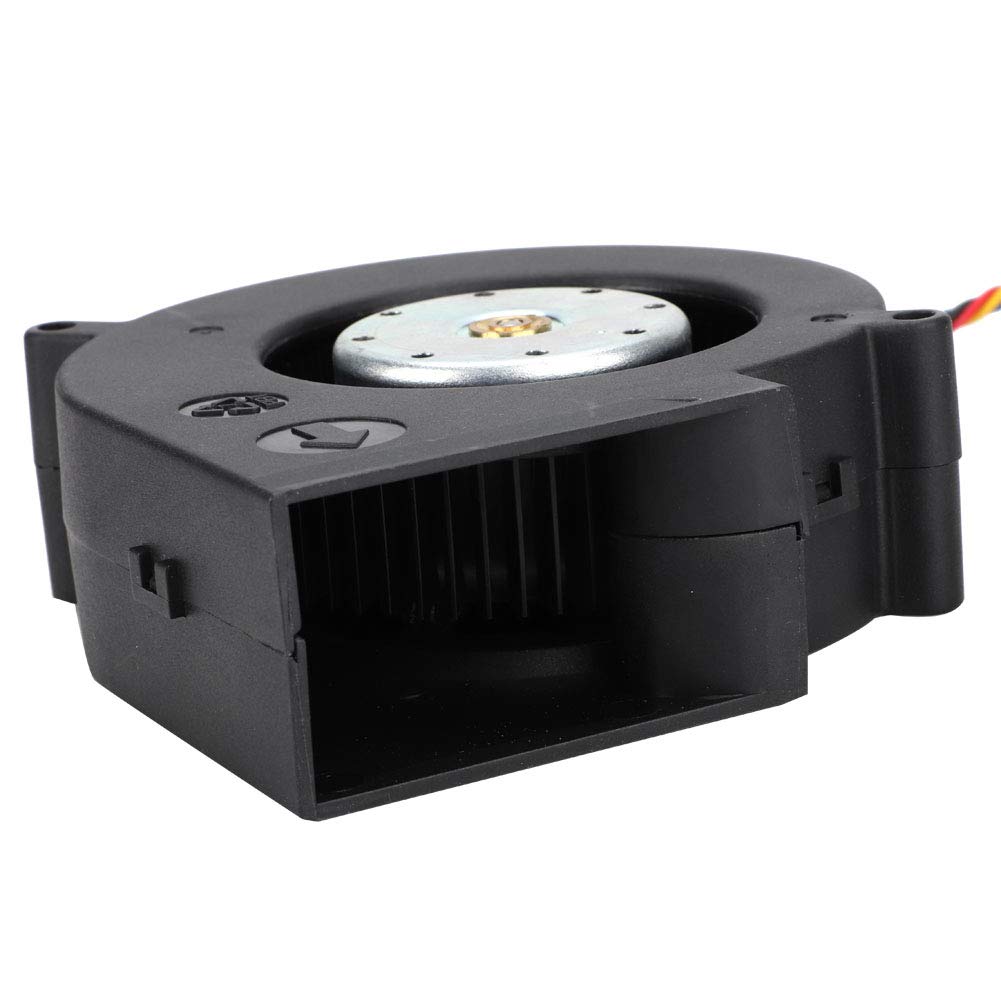 Andraw 12V High-Powered Exhaust Cooling Fan with Easy Installation Grill - Perfect for BBQ Grills, Outdoor Cooking, and Ventilation Systems